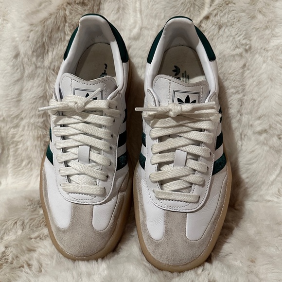 Adidas women’s sambae size 7 collegiate green platform - Picture 3 of 8